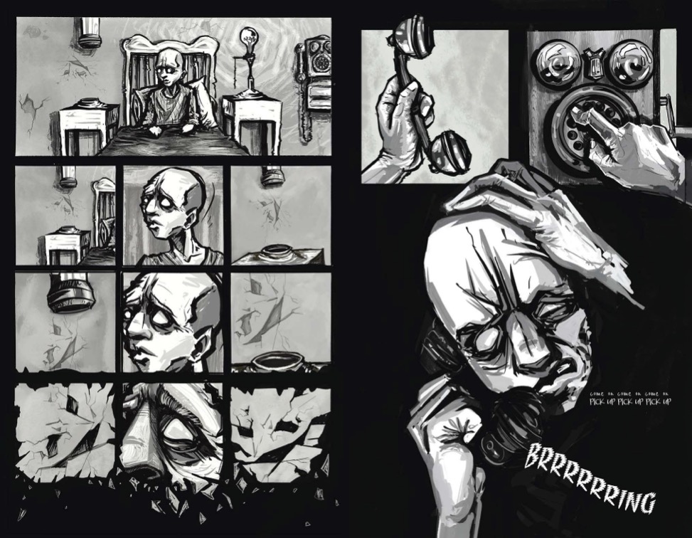 The Typist page preview: No Work Arrives